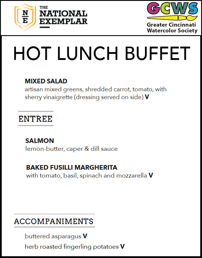 2025 Member Luncheon Menu